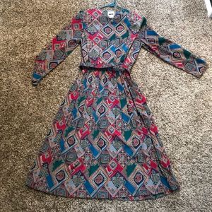 LESLIE FAY Tribal Dress